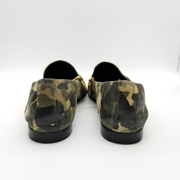 Exquisite Giuseppe Zanotti Camo Loafers Size US 7 - Picture 5 of 8